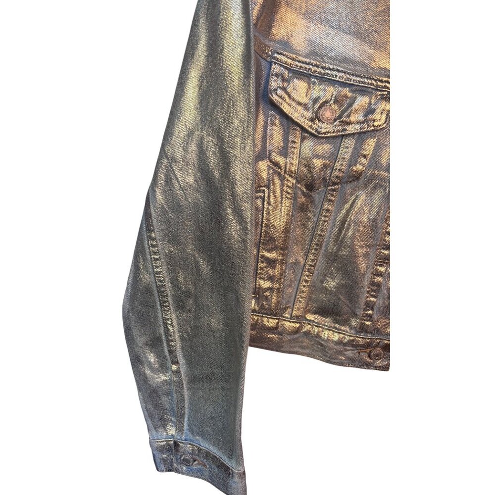 Levi’s Shrunken 90s No Pleat Denim Jacket Size S NEW WITH TAGS - Picture 10 of 16